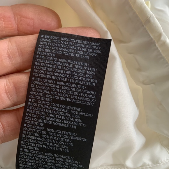 BURTON Gore-Tex pillowline anorak/off white/womens XL/non smoker - Picture 13 of 16